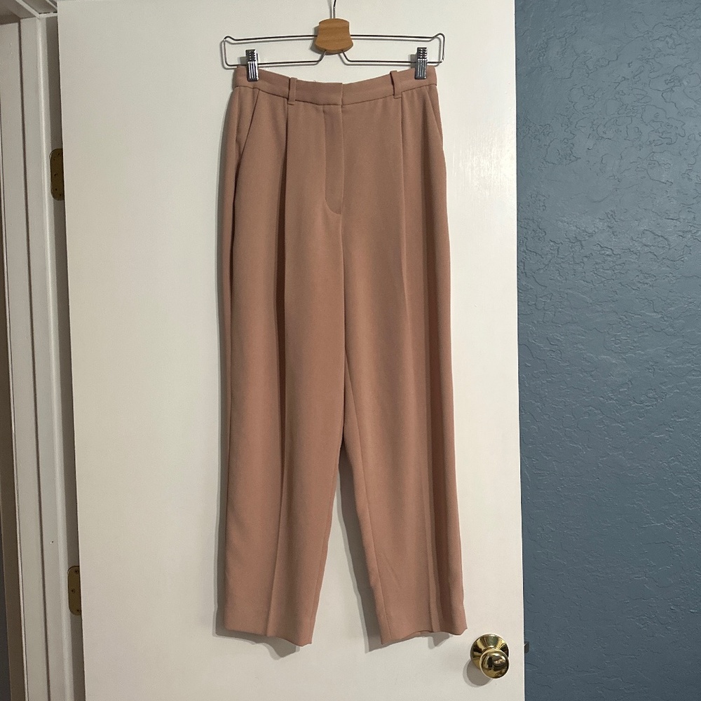 Aritzia Wilfred Essie Pants in Roebuck Blush Pink Size 4